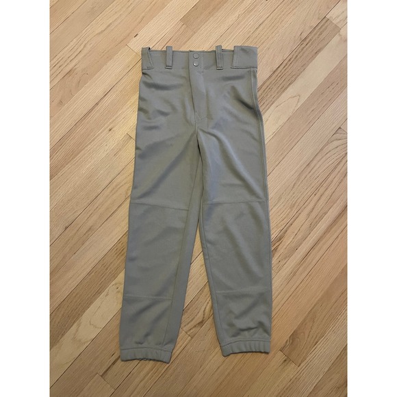 Champro Youth M Gray Belted Baseball Pants BP3 Athletic Performance - Picture 2 of 8